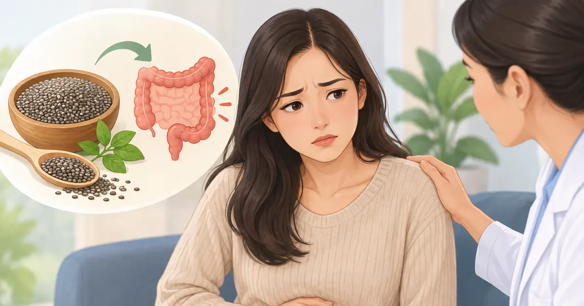 Người trưởng thành trao đổi với nhân viên y tế khi táo bón có dấu hiệu bất thường