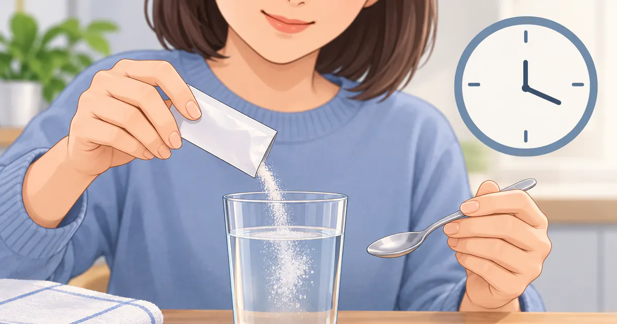 Minh họa nguyên tắc pha sạch và dùng phần men vi sinh đã pha sớm