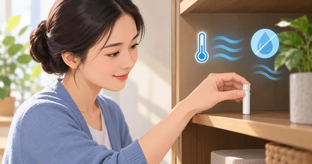 Bảo quản ống men vi sinh đã mở ở nơi khô sạch và tránh nhiệt