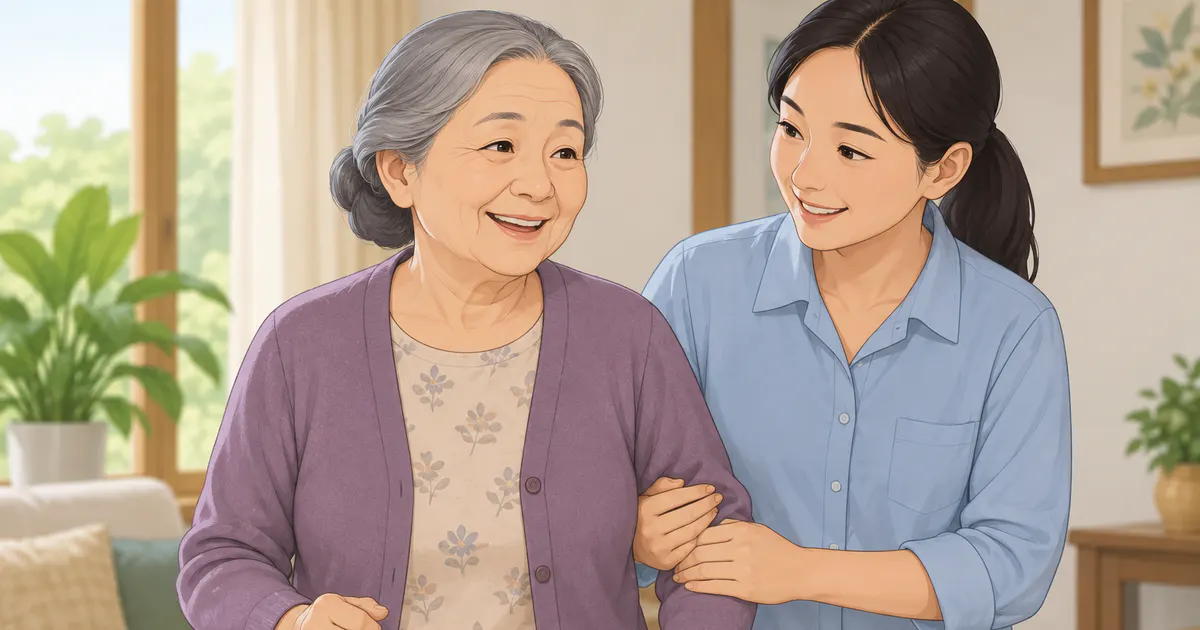 Người cao tuổi vận động nhẹ an toàn để hỗ trợ tiêu hóa