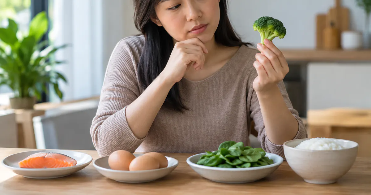Người lớn theo dõi thực phẩm để nhận biết khả năng không dung nạp và hấp thu