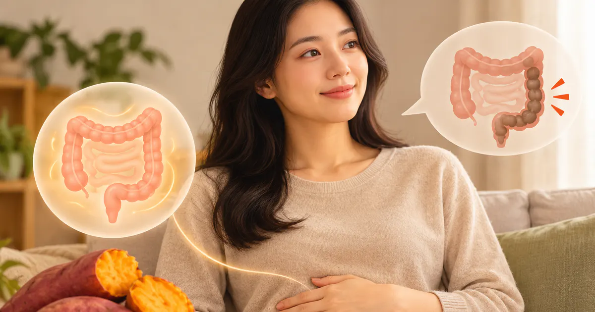 Minh họa người trưởng thành chú ý các dấu hiệu bất thường của tiêu hóa