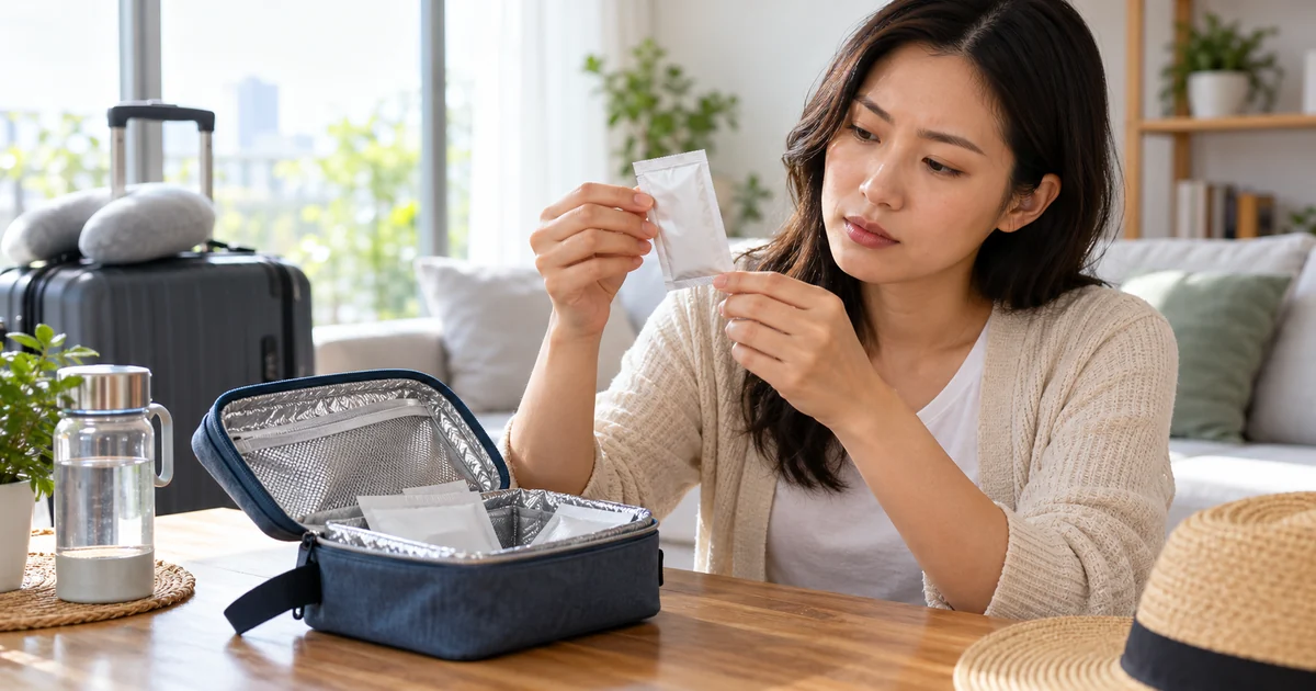 Minh họa xử lý men vi sinh khi bao bì bị nóng hoặc ẩm