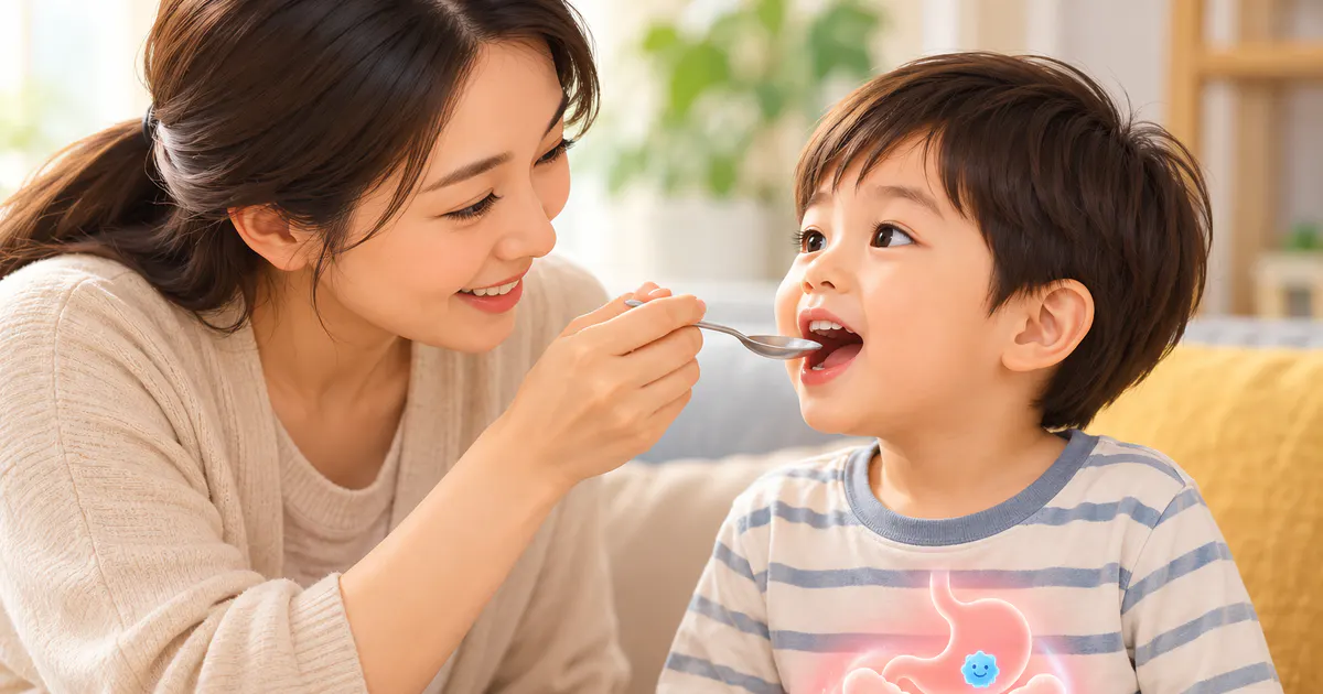 Cha mẹ hướng dẫn trẻ dùng men vi sinh an toàn