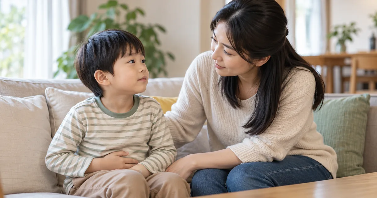 Cha mẹ quan sát trẻ khi rối loạn tiêu hóa kéo dài