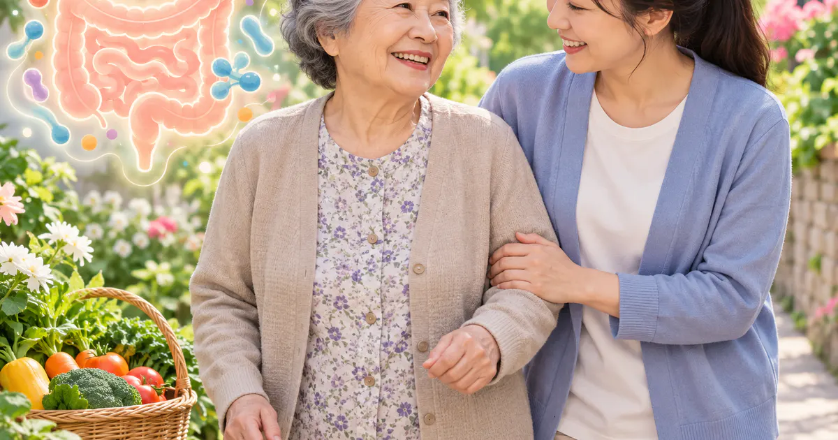 Người cao tuổi vận động nhẹ và chăm sóc tiêu hóa phù hợp với thể trạng
