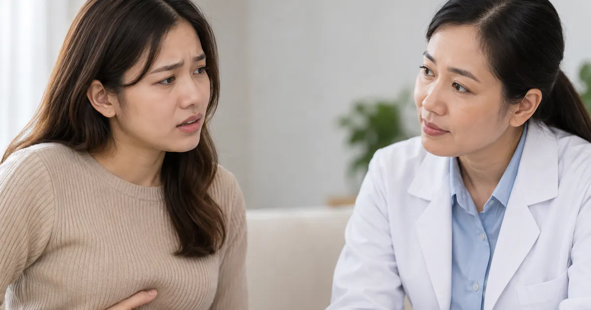 Trao đổi với nhân viên y tế khi có dấu hiệu nghi ngờ kém hấp thu dinh dưỡng