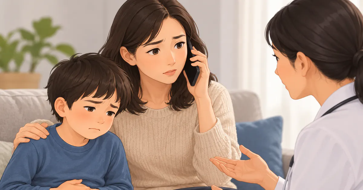 Cha mẹ nhận biết dấu hiệu cần đưa trẻ đi khám sau khi dùng kháng sinh