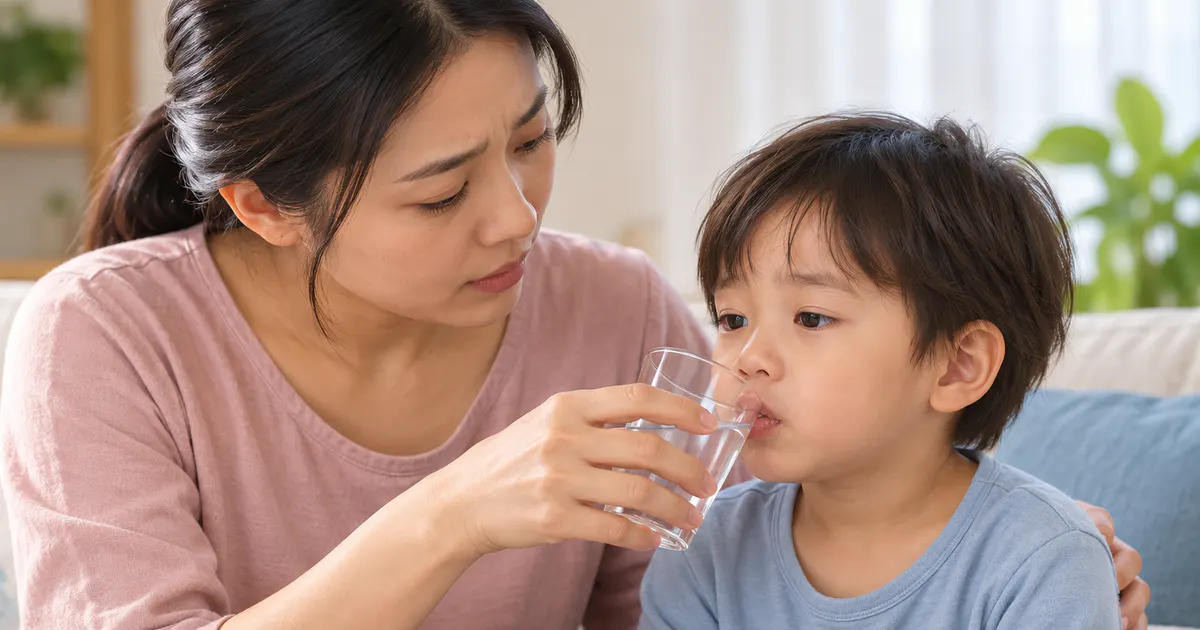Cha mẹ nhận biết dấu hiệu mất nước ở trẻ khi phân thay đổi