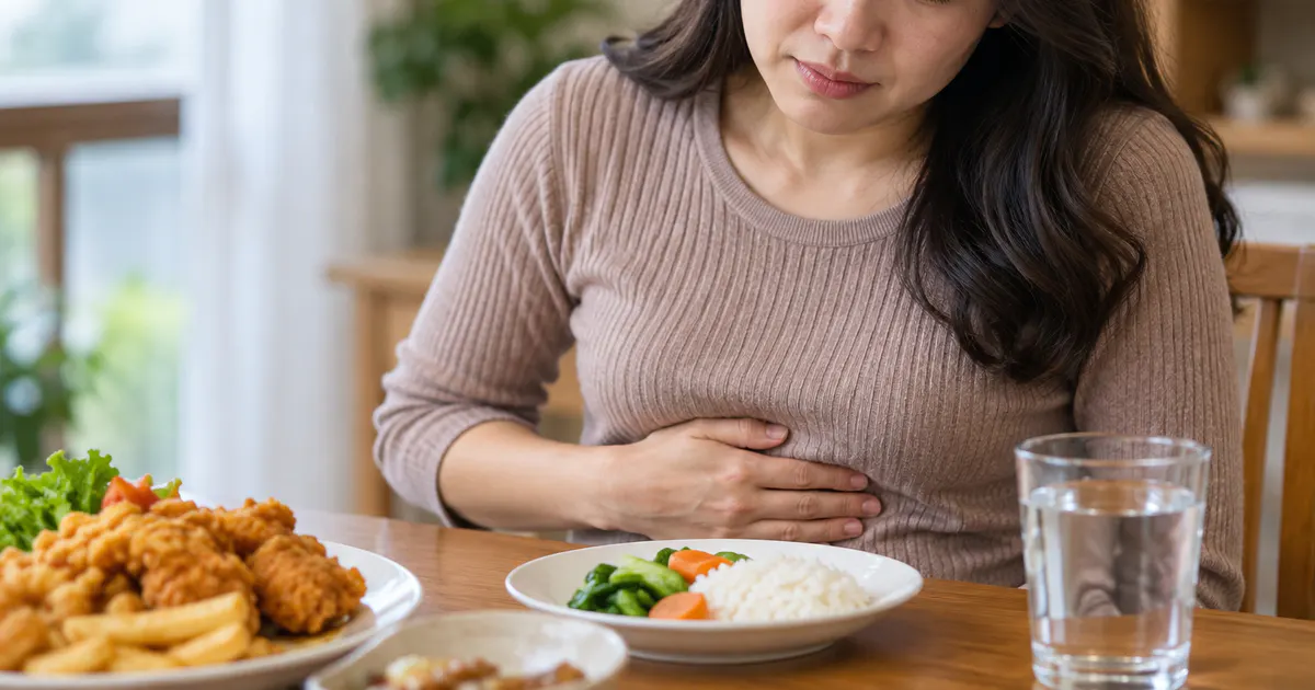 Khó tiêu sau khi ăn đồ chiên rán xử lý thế nào với bữa ăn nhiều dầu mỡ
