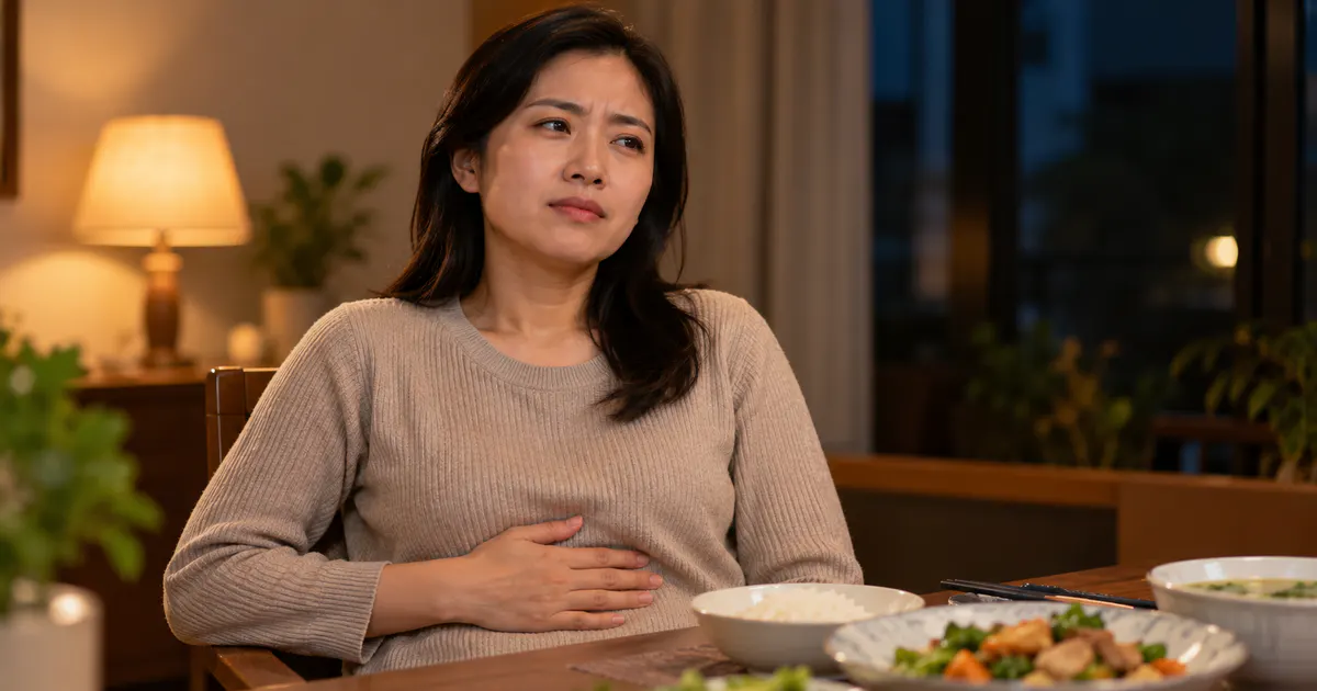 Khó tiêu sau khi ăn tối muộn nên làm gì với tư thế ngồi thư giãn sau bữa ăn