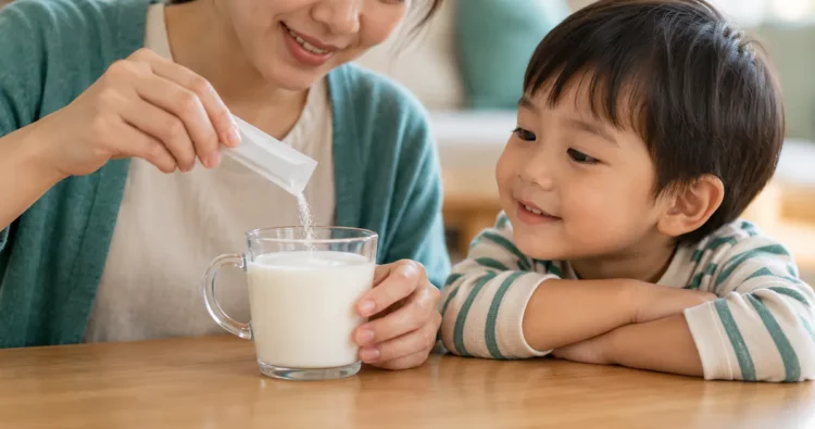 Men vi sinh có uống cùng sữa được không: cha mẹ pha đồ uống đúng nhiệt độ cho trẻ