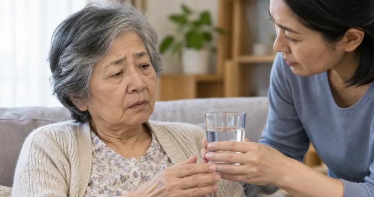 Người lớn tuổi dễ mất nước khi tiêu chảy vì sao và cách người chăm sóc theo dõi an toàn