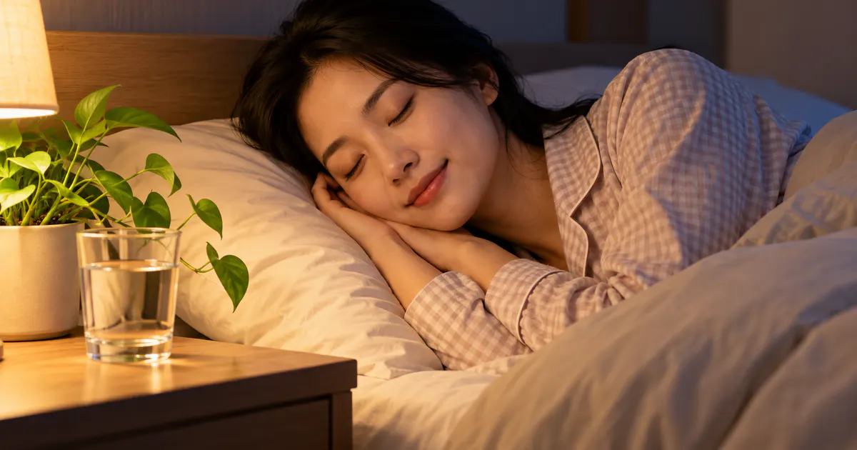Người trưởng thành thực hiện thói quen thư giãn trước giờ ngủ để hỗ trợ sức khỏe đường ruột