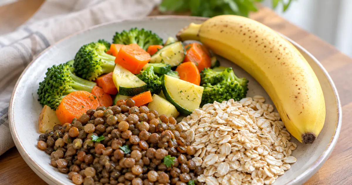 Các nguồn thực phẩm tự nhiên giàu prebiotic được dùng với khẩu phần nhỏ