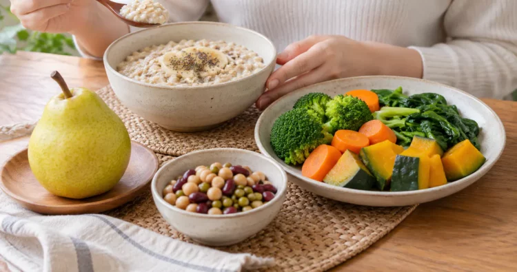 Bữa ăn với thực phẩm giàu prebiotic cho người hay táo bón nên ăn thế nào