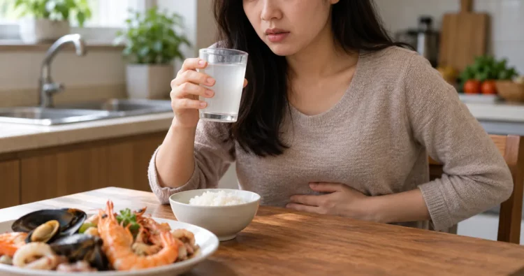 Tiêu chảy sau khi ăn hải sản khi nào cần đi khám: Tiêu chảy sau khi ăn hải sản