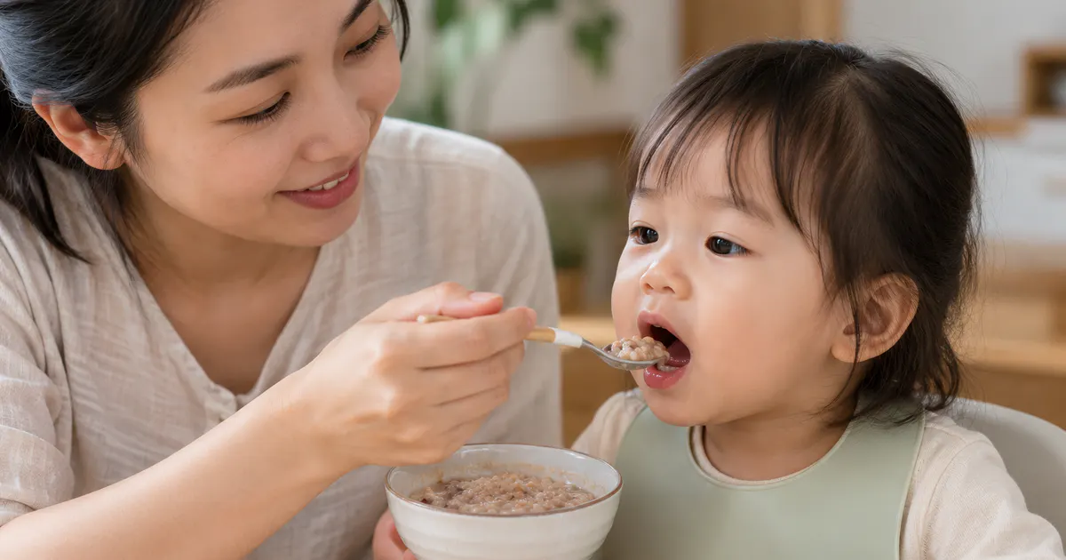 Trẻ nhỏ ăn ngũ cốc nguyên hạt bao nhiêu là phù hợp trong bữa ăn gia đình