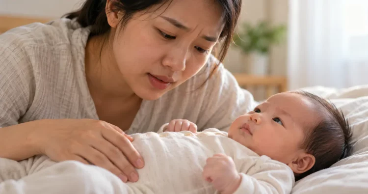 Trẻ sơ sinh xì hơi nhiều nhưng không đi ngoài cần lưu ý gì?