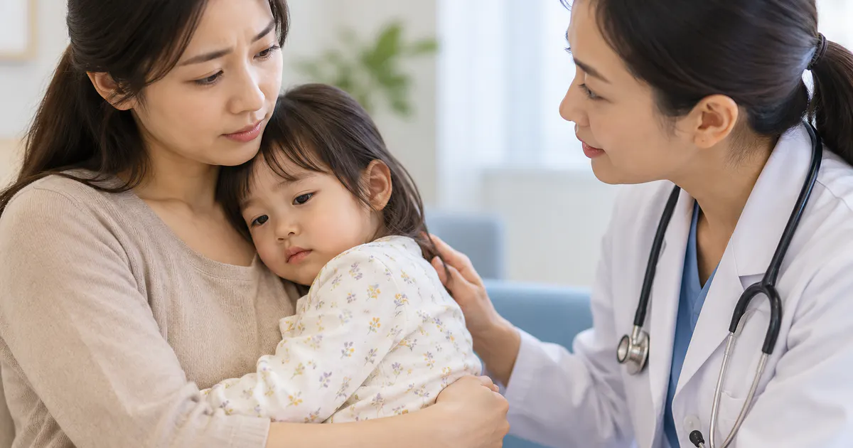 Cha mẹ đưa trẻ đi khám khi có dấu hiệu bất thường sau dùng kháng sinh