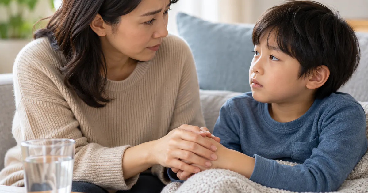 Cha mẹ quan tâm theo dõi dấu hiệu tiêu hóa bất thường ở trẻ